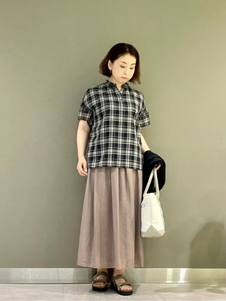 J.PRESS LADIES 髙木元 コーディネート画像