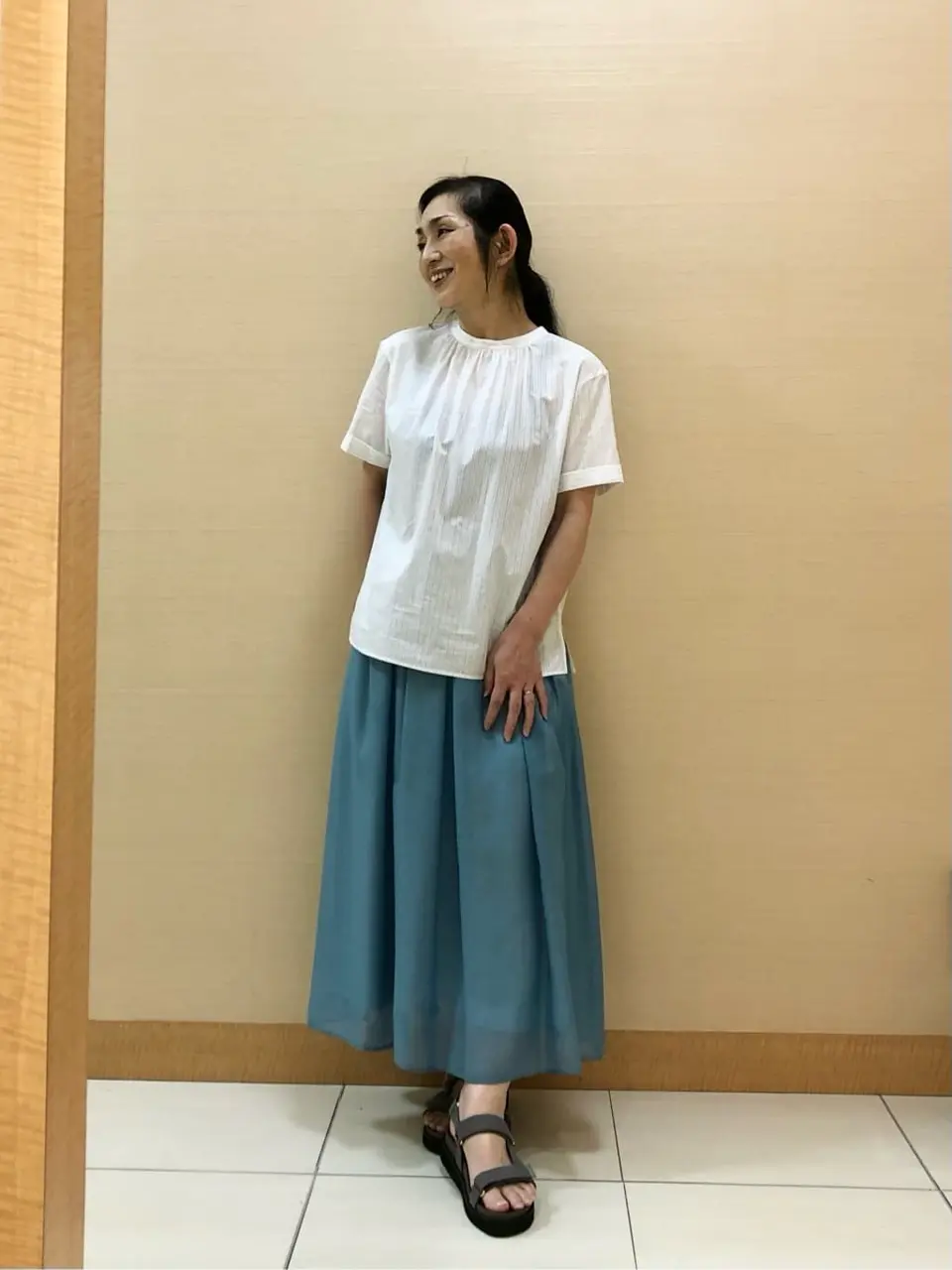 J.PRESS LADIES スタッフ コーディネート画像