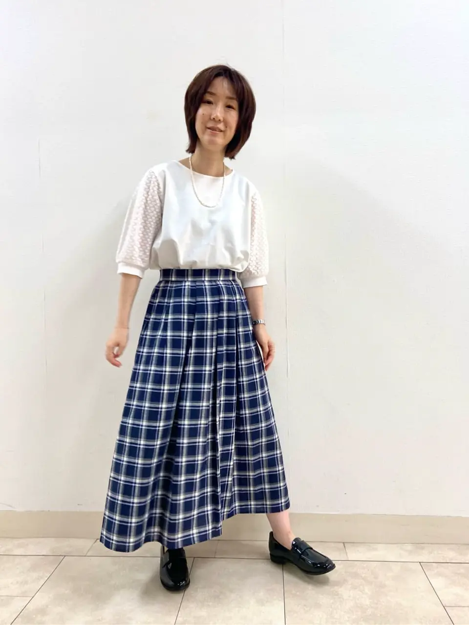 J.PRESS LADIES 前川 コーディネート画像