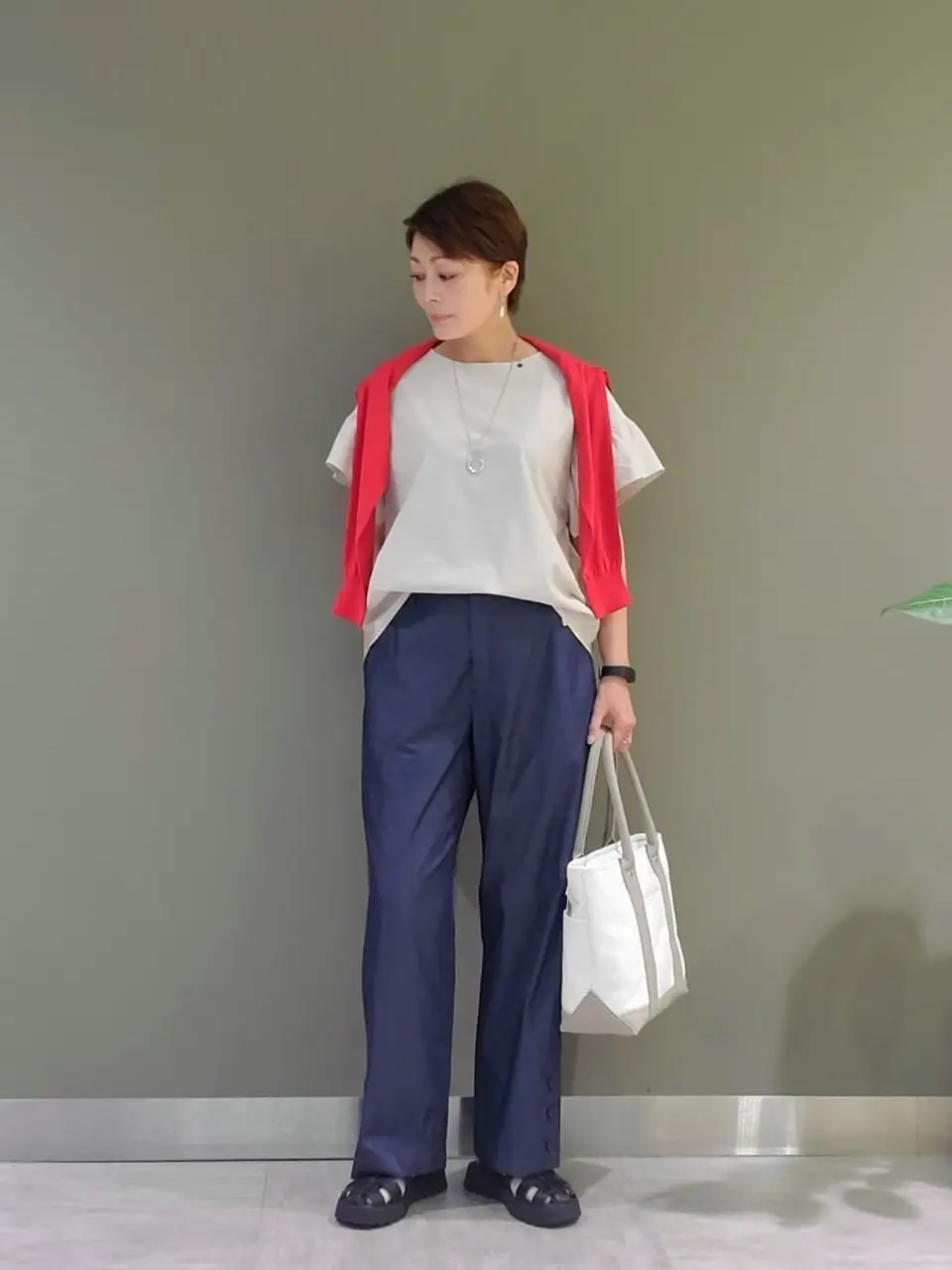 J.PRESS LADIES 坂本 コーディネート画像