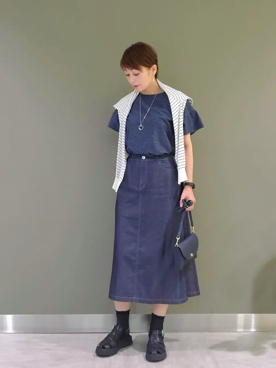 J.PRESS LADIES 坂本 コーディネート画像