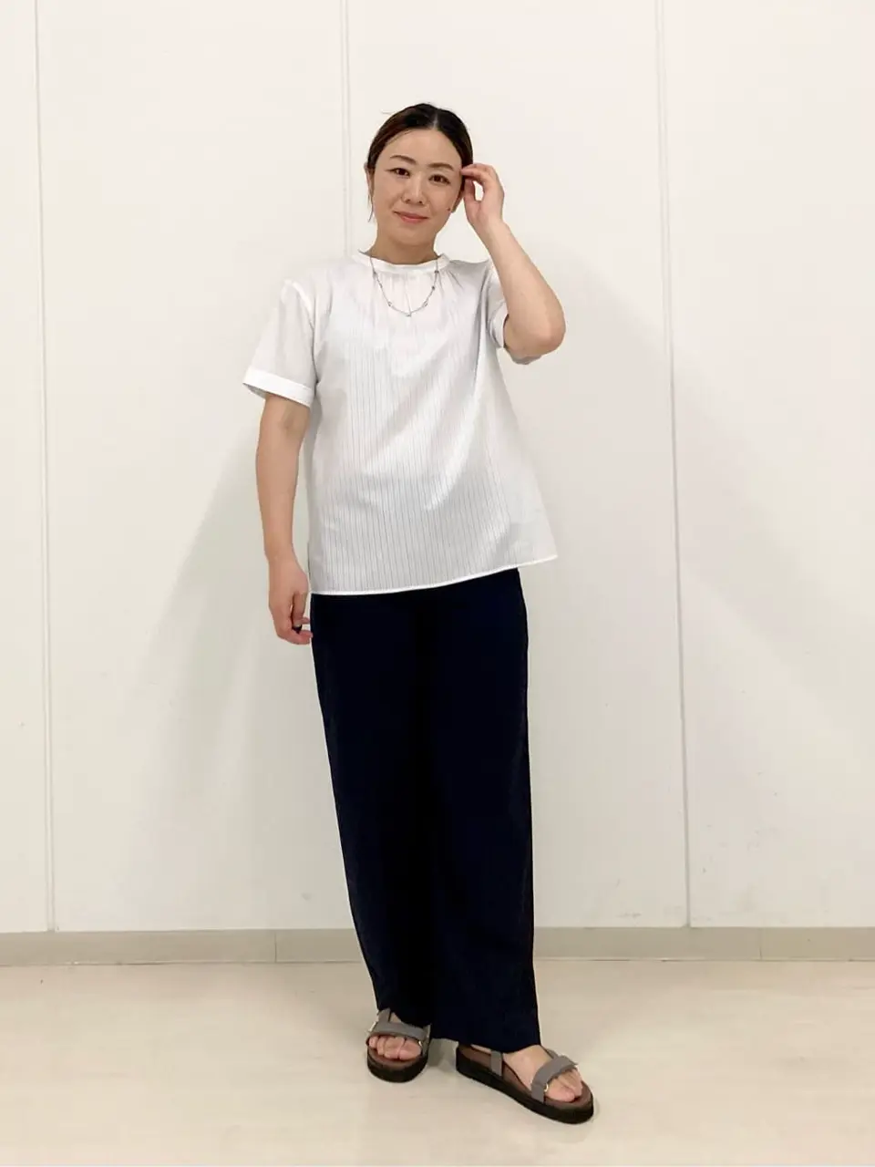 J.PRESS LADIES 辻本 コーディネート画像