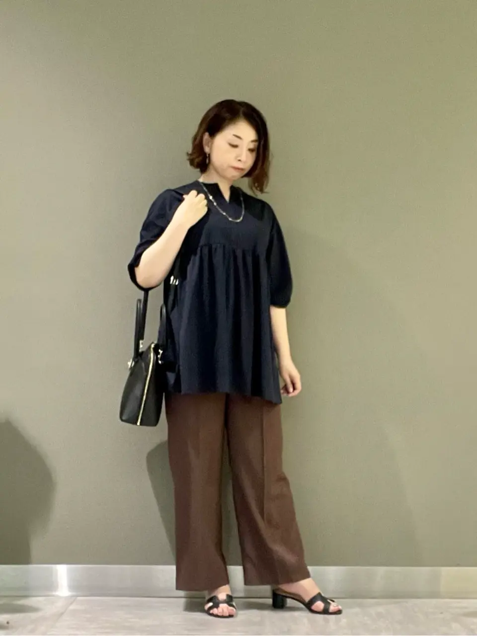 J.PRESS LADIES 髙木元 コーディネート画像