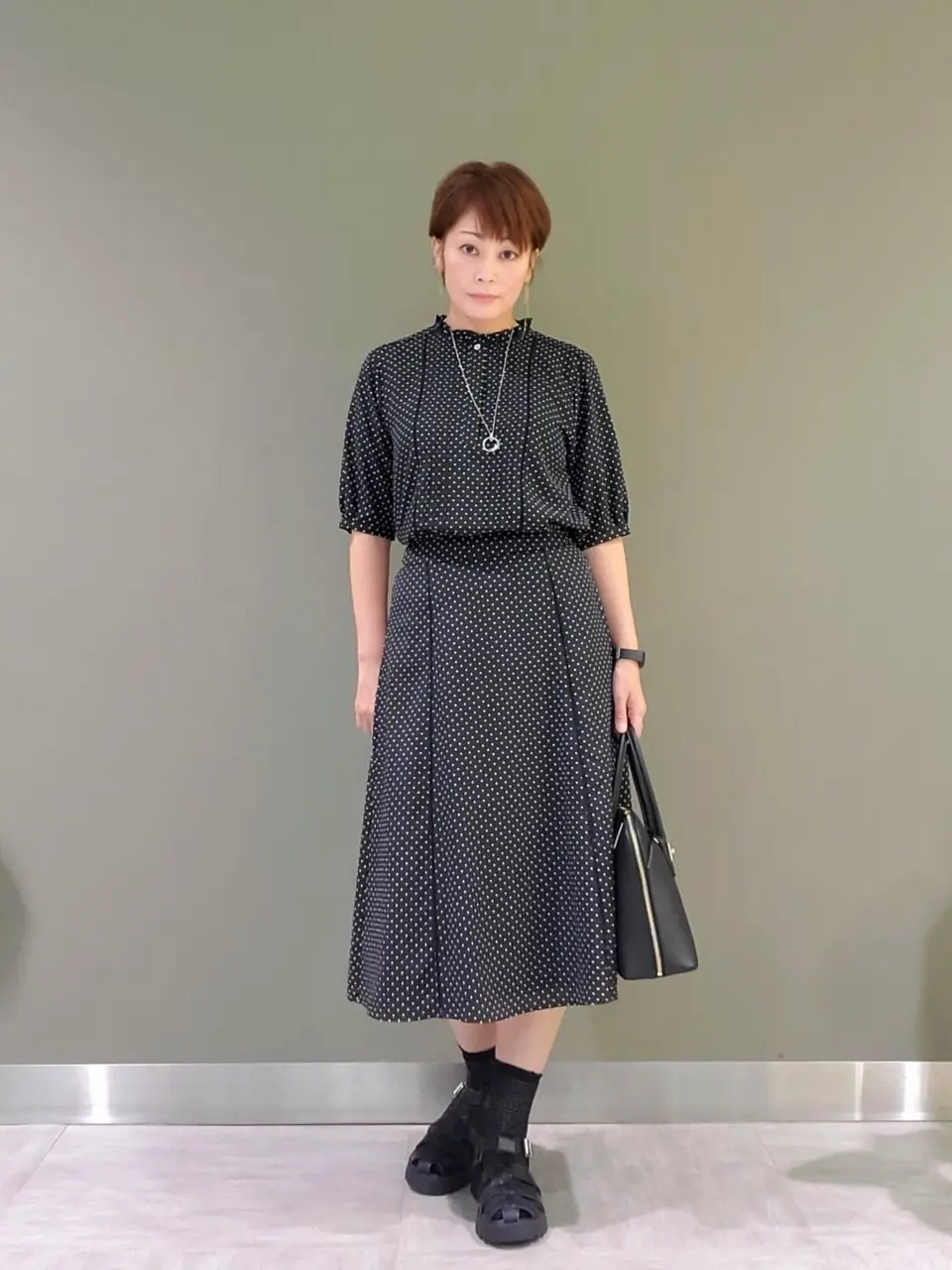 J.PRESS LADIES 坂本 コーディネート画像