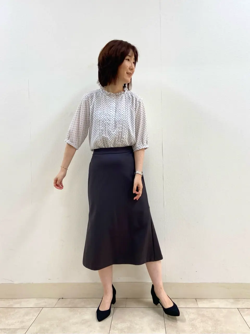 J.PRESS LADIES 前川 コーディネート画像