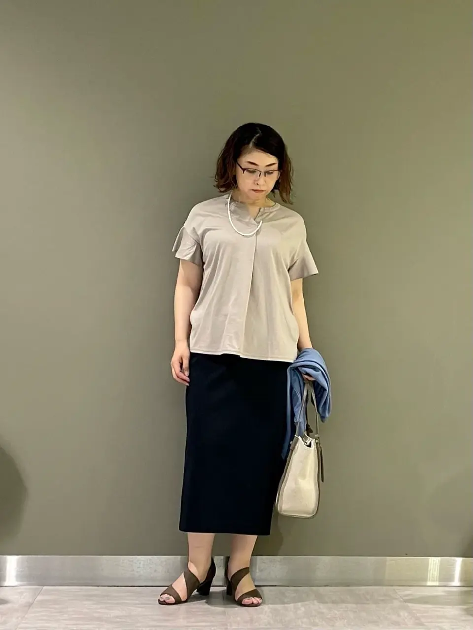 J.PRESS LADIES 髙木元 コーディネート画像