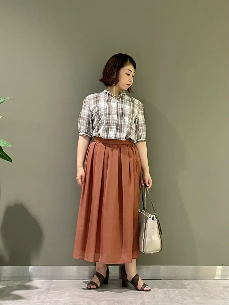 J.PRESS LADIES 髙木元 コーディネート画像