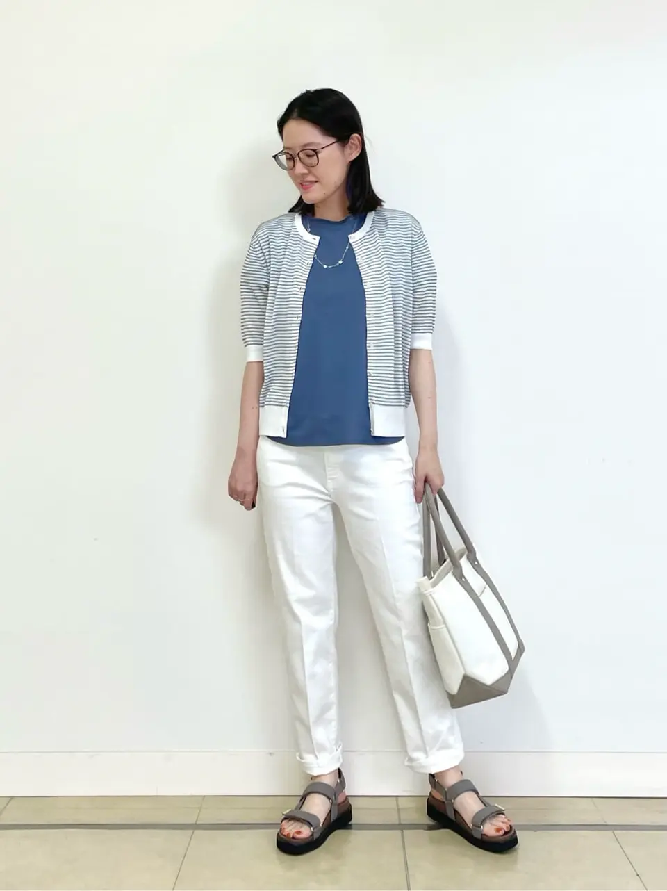 J.PRESS LADIES 佐藤 コーディネート画像