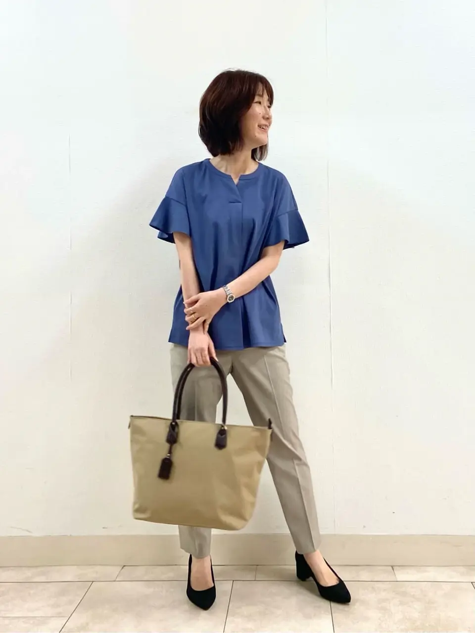 J.PRESS LADIES 前川 コーディネート画像