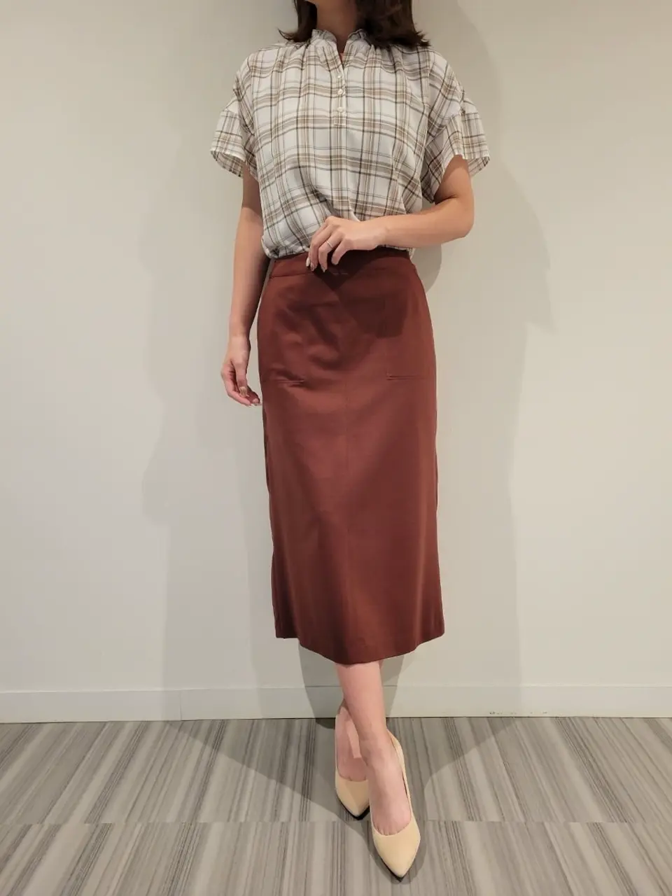 J.PRESS LADIES スタッフ コーディネート画像