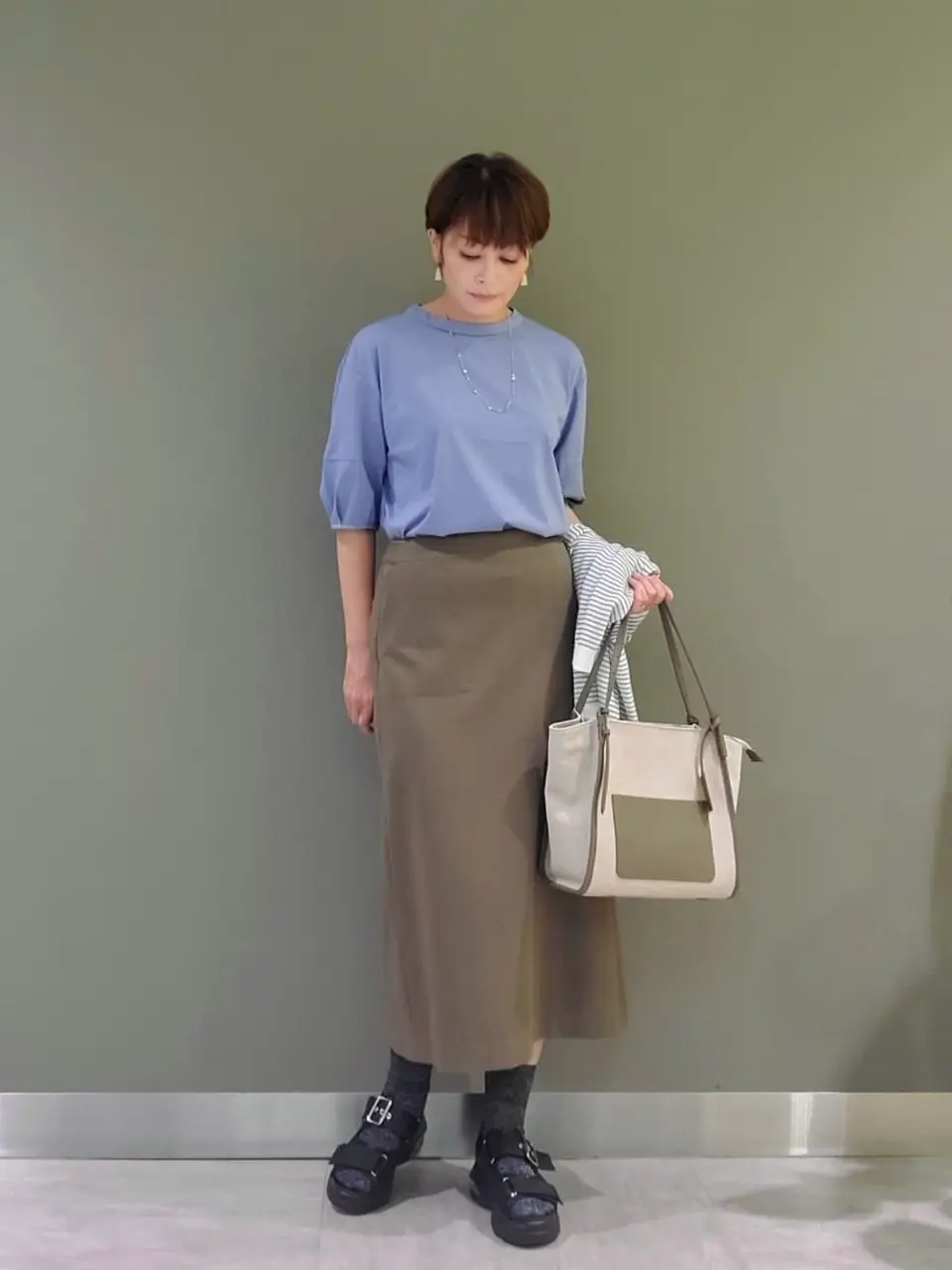 J.PRESS LADIES 坂本 コーディネート画像