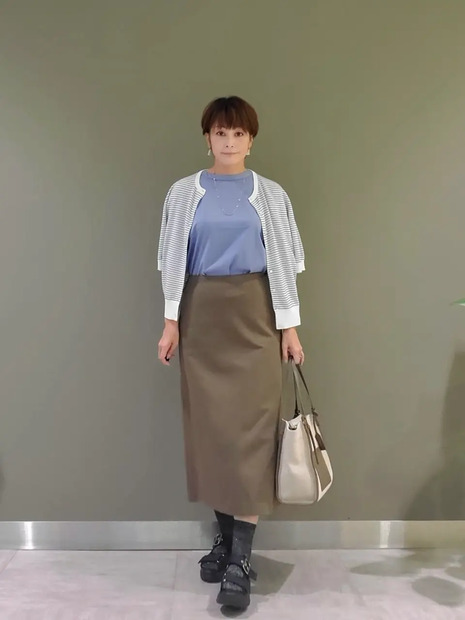 J.PRESS LADIES 坂本 コーディネート画像