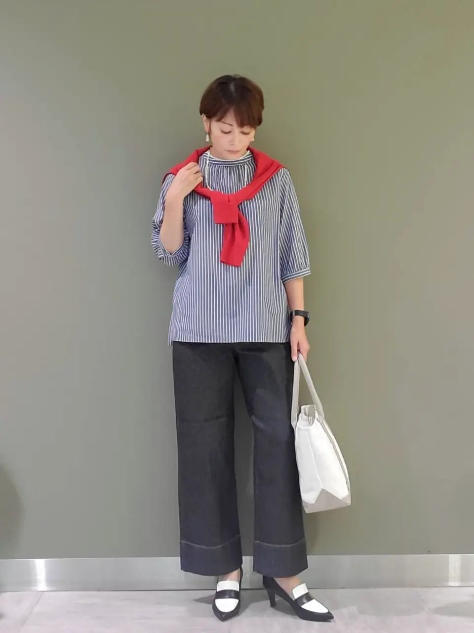 J.PRESS LADIES 坂本 コーディネート画像