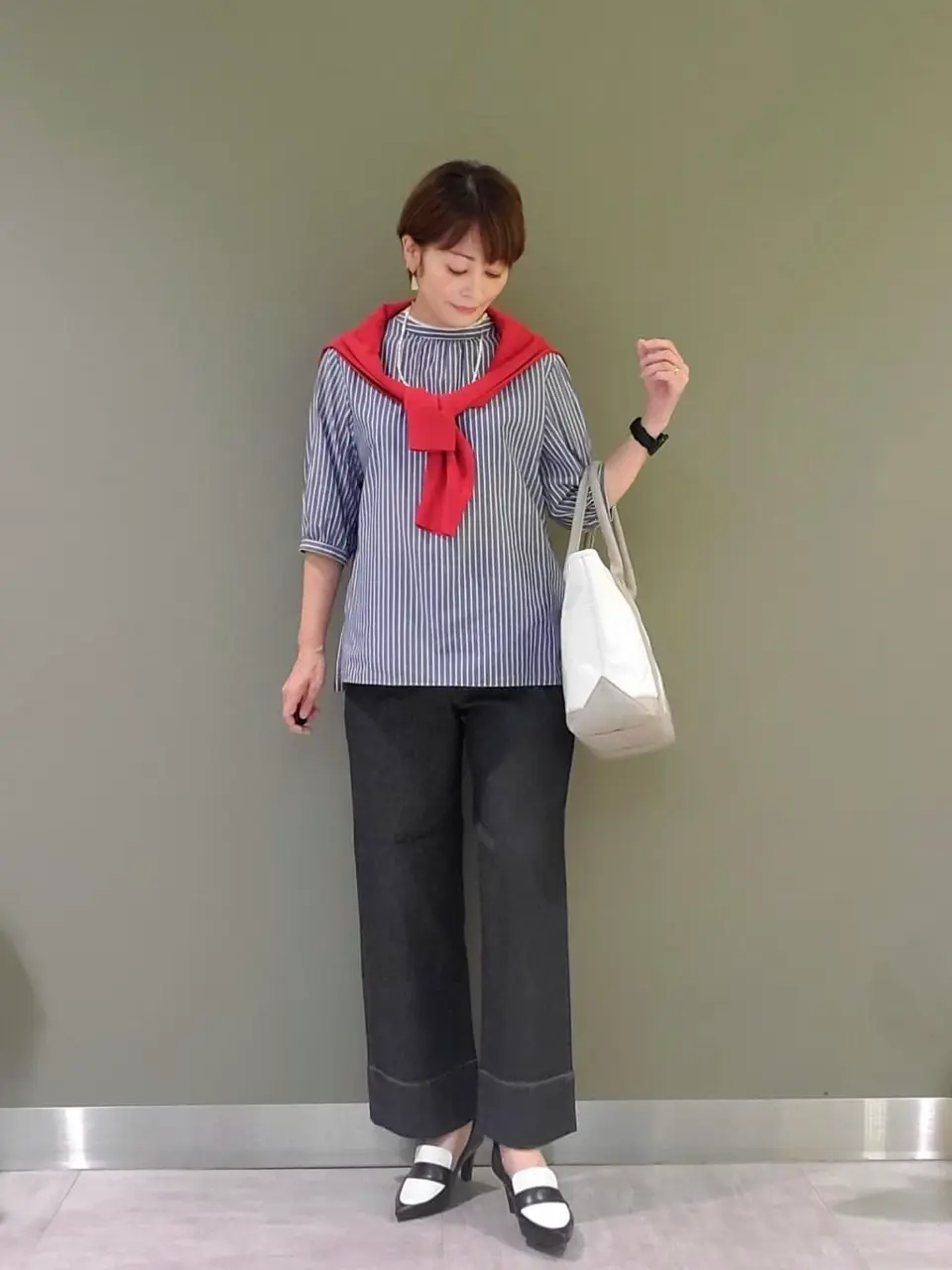 J.PRESS LADIES 坂本 コーディネート画像