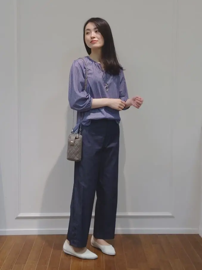  最上 コーディネート画像