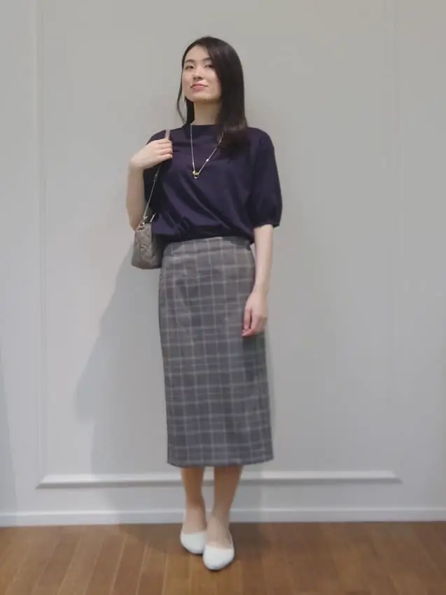  最上 コーディネート画像