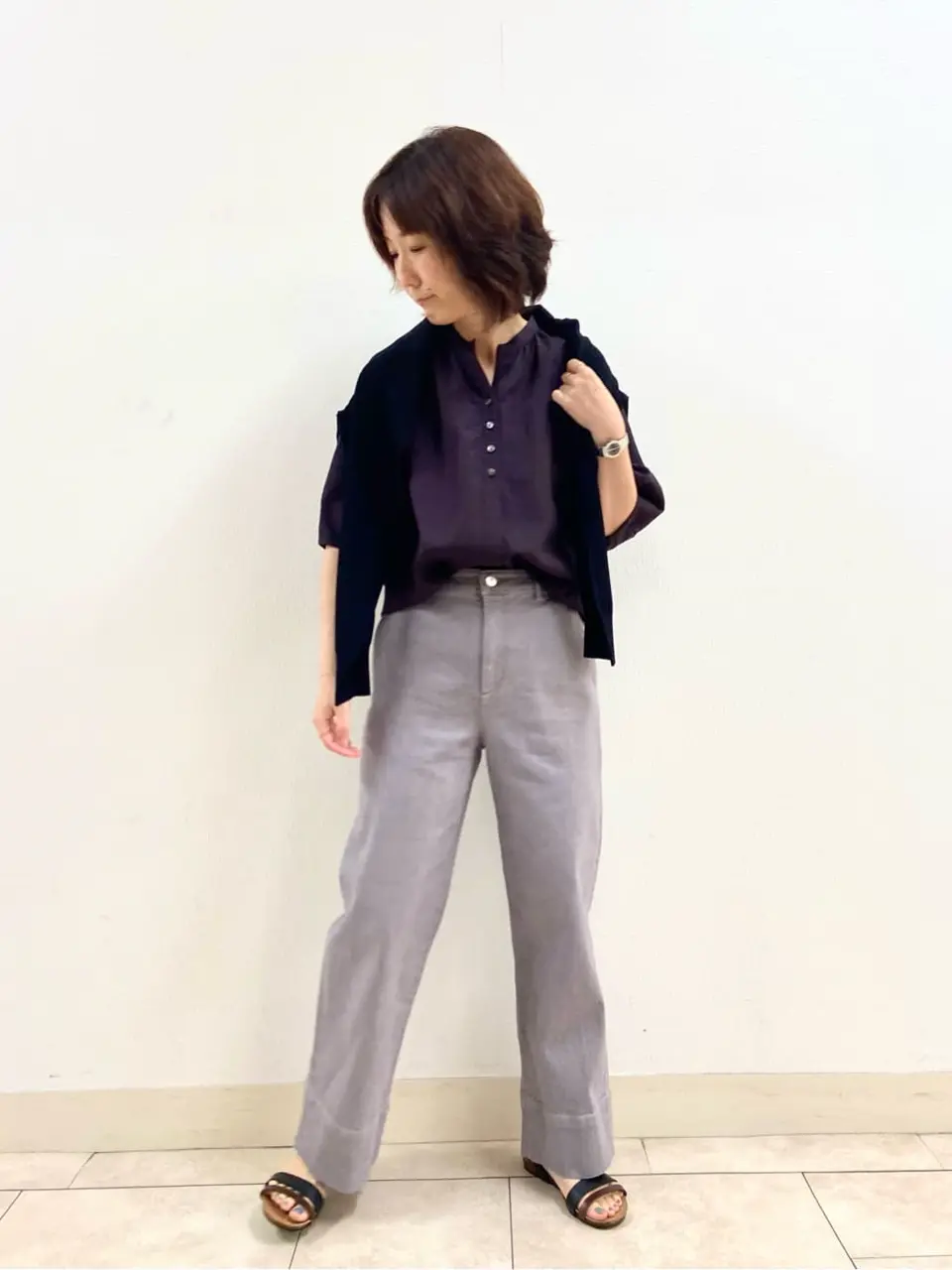 J.PRESS LADIES 前川 コーディネート画像