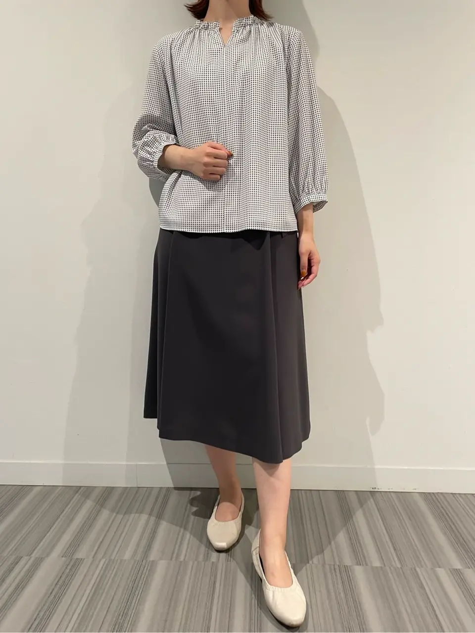 J.PRESS LADIES スタッフ コーディネート画像