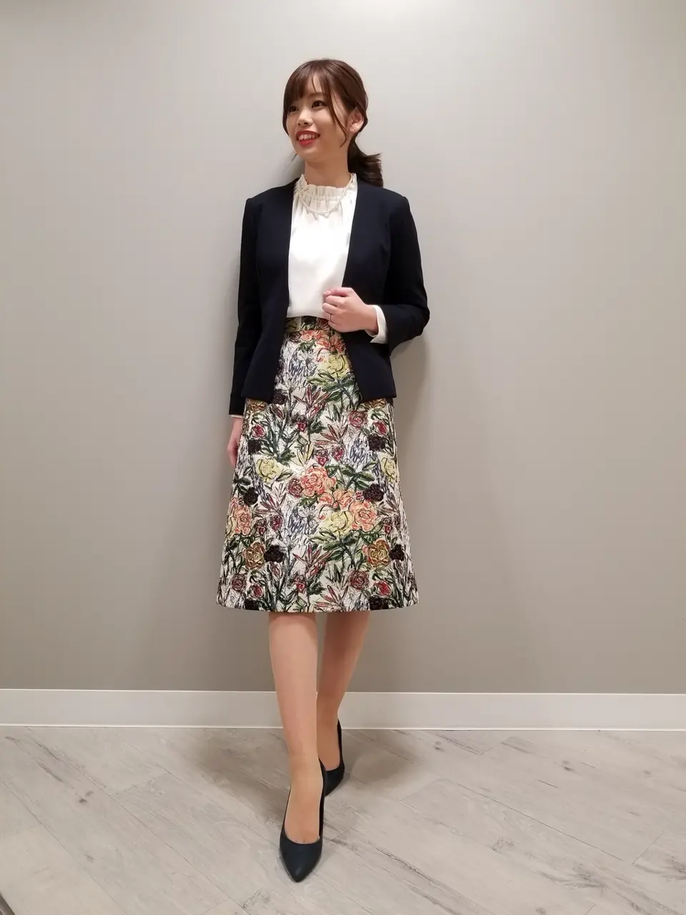 J.PRESS LADIES スタッフ コーディネート画像