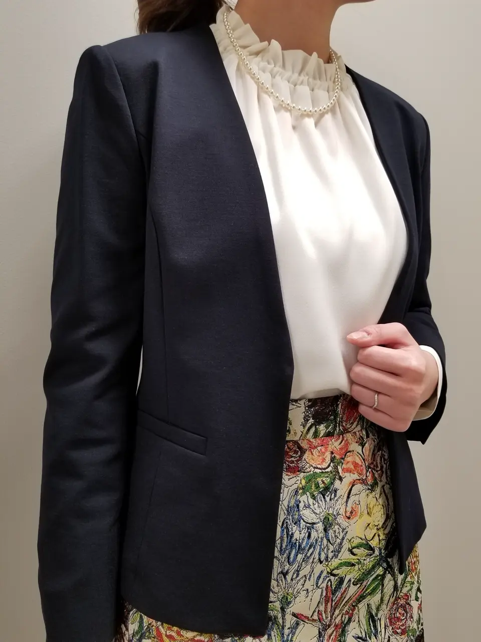 J.PRESS LADIES スタッフ コーディネート画像