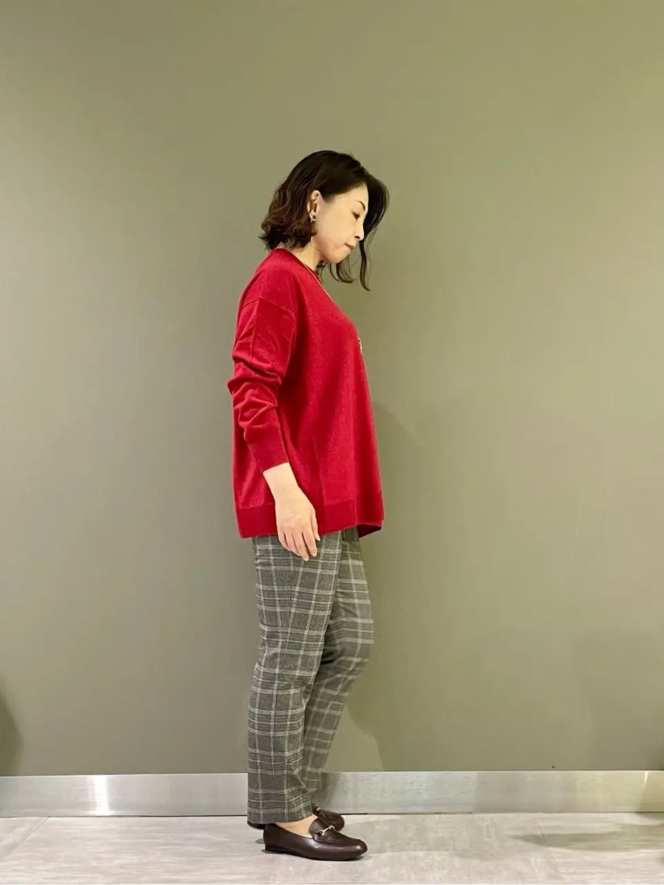 J.PRESS LADIES 髙木元 コーディネート画像