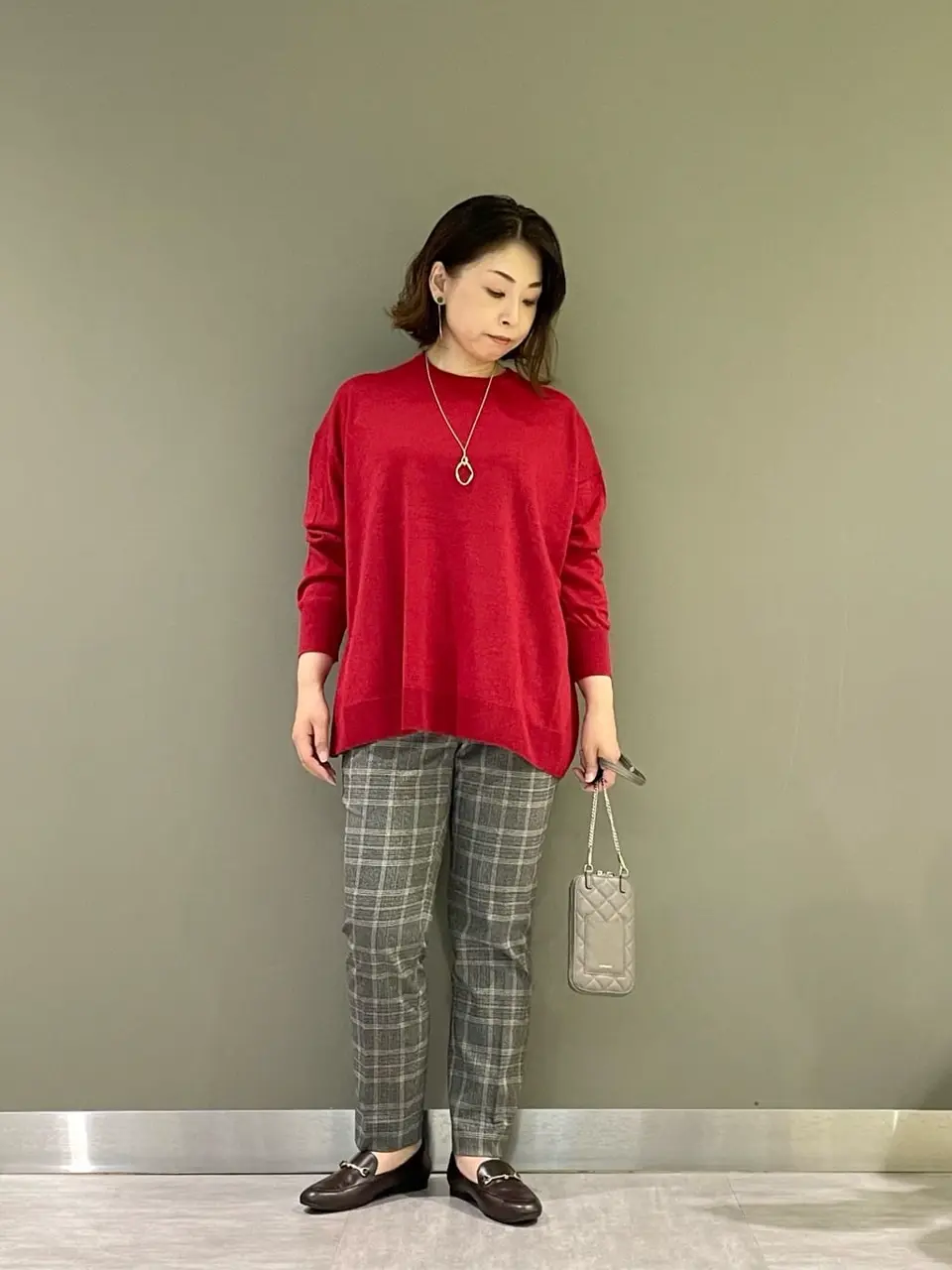 J.PRESS LADIES 髙木元 コーディネート画像