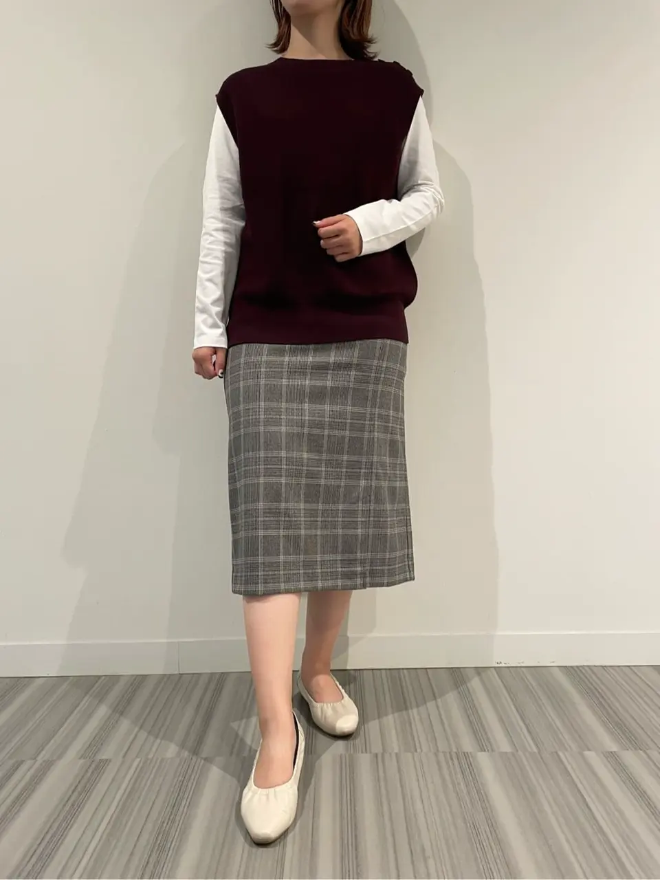 J.PRESS LADIES スタッフ コーディネート画像