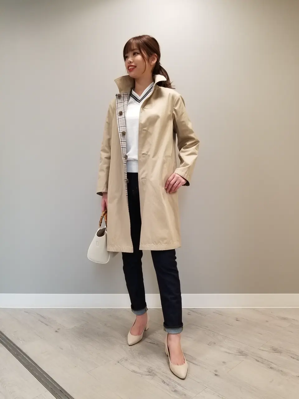 J.PRESS LADIES スタッフ コーディネート画像