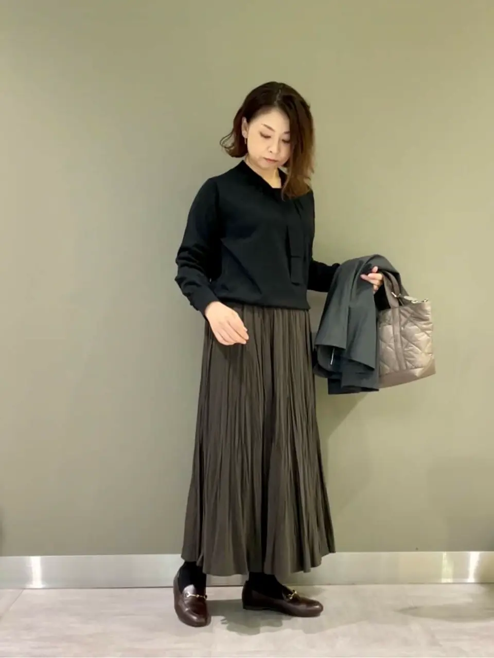 J.PRESS LADIES 髙木元 コーディネート画像