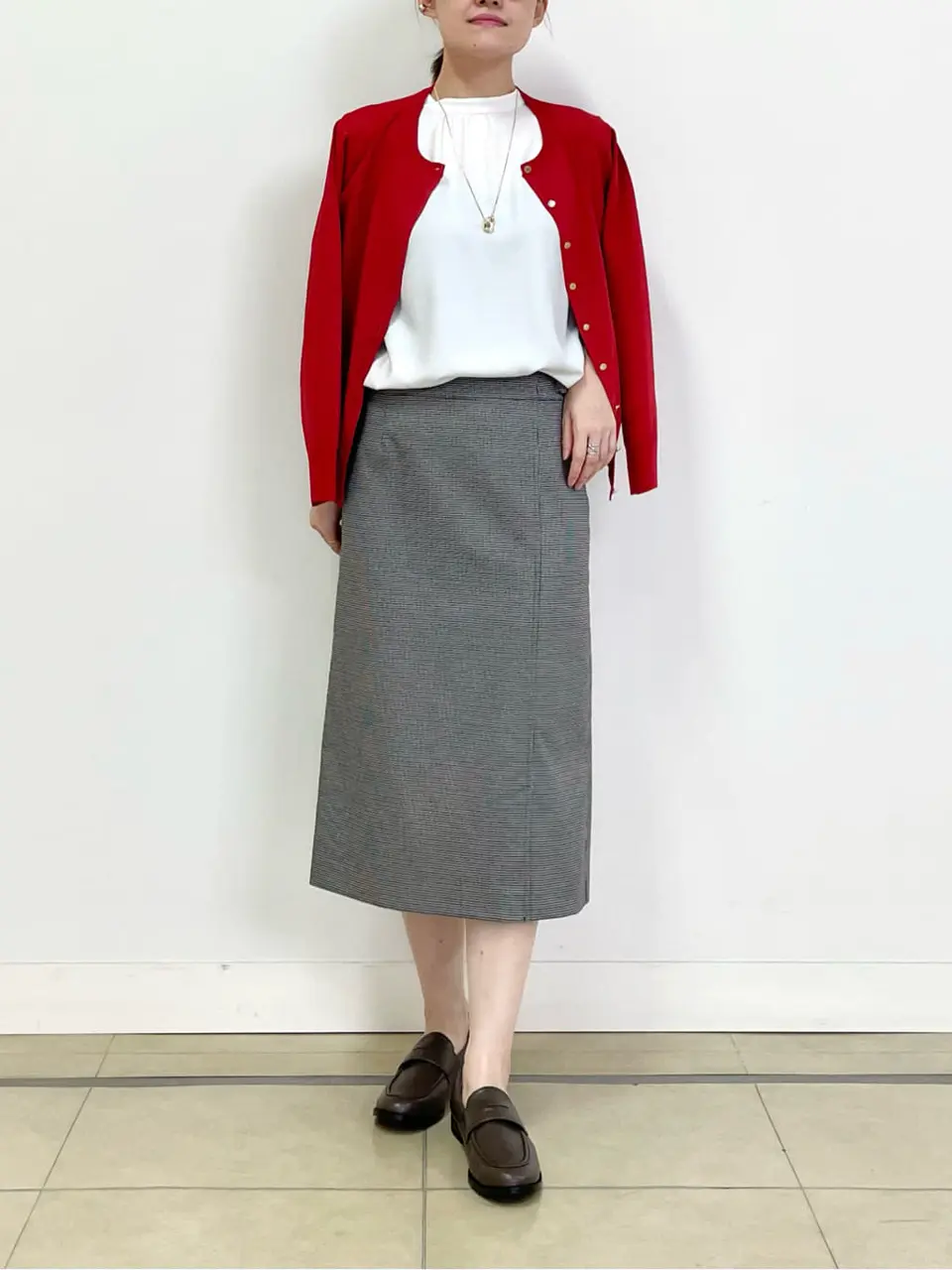 J.PRESS LADIES 佐藤 コーディネート画像