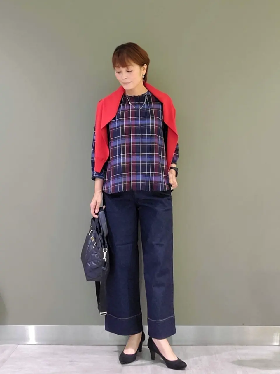 J.PRESS LADIES 坂本 コーディネート画像