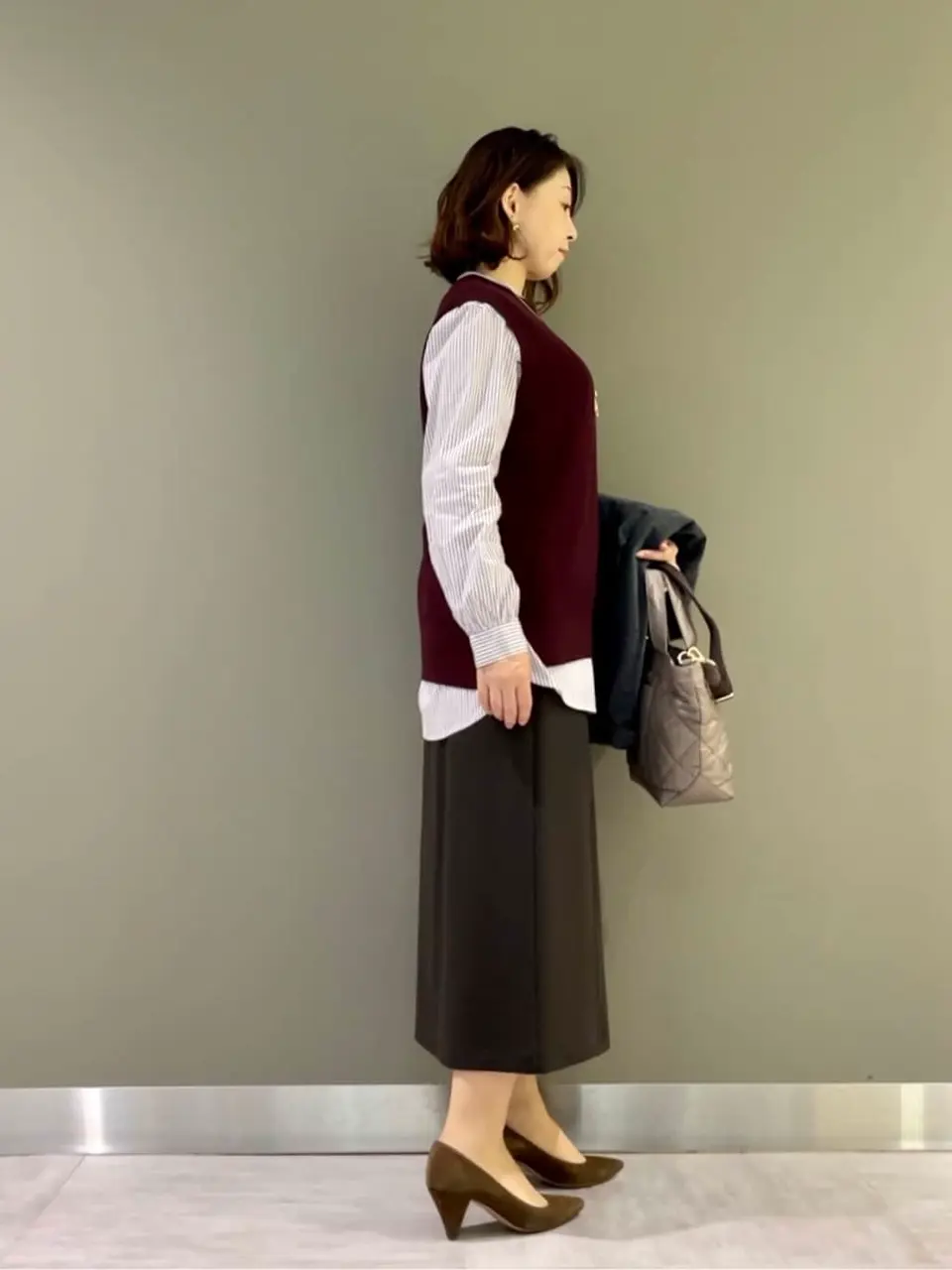 J.PRESS LADIES 髙木元 コーディネート画像