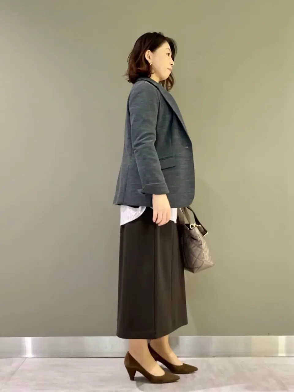 J.PRESS LADIES 髙木元 コーディネート画像