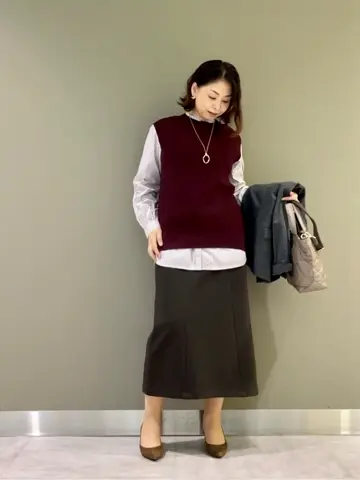 J.PRESS LADIES 髙木元 コーディネート画像