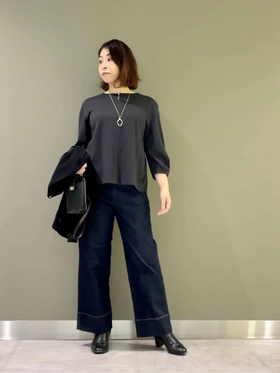 J.PRESS LADIES 髙木元 コーディネート画像