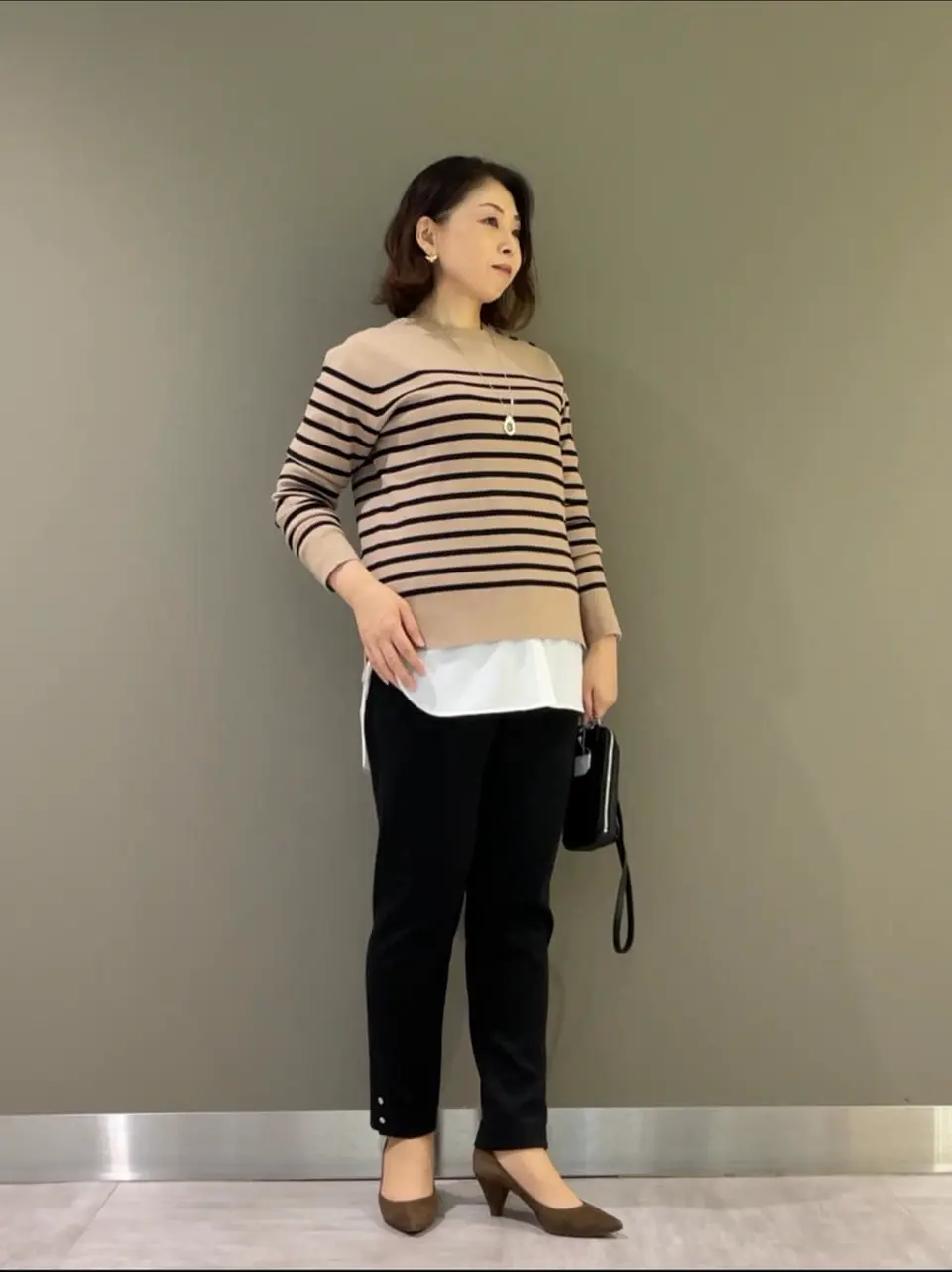 J.PRESS LADIES 髙木元 コーディネート画像