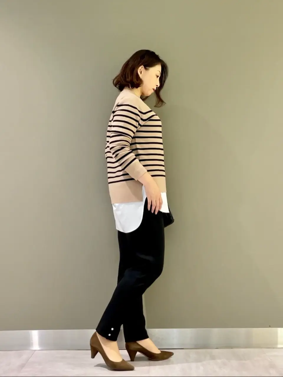 J.PRESS LADIES 髙木元 コーディネート画像