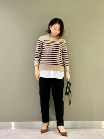 J.PRESS LADIES 髙木元 コーディネート画像