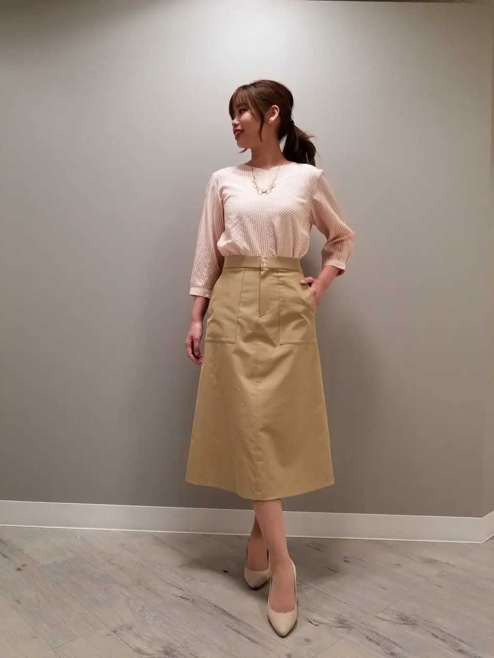 J.PRESS LADIES スタッフ コーディネート画像