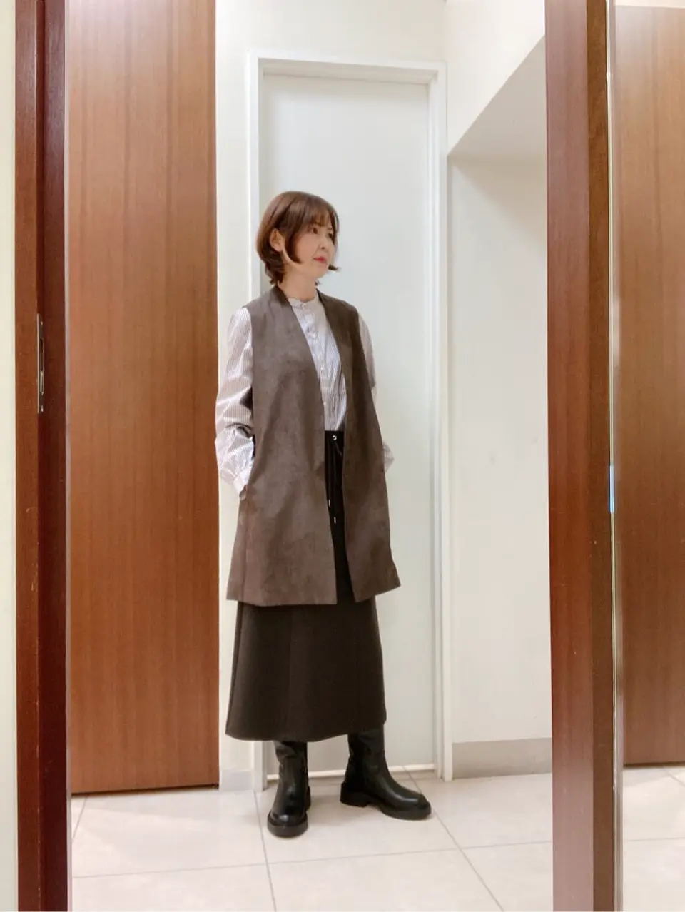 J.PRESS LADIES 河村 コーディネート画像