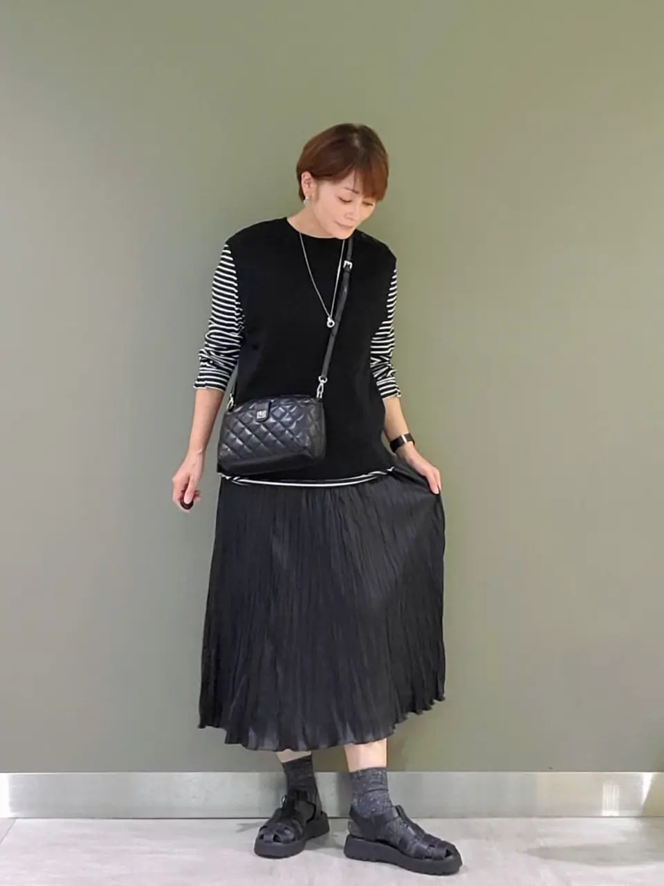 J.PRESS LADIES 坂本 コーディネート画像