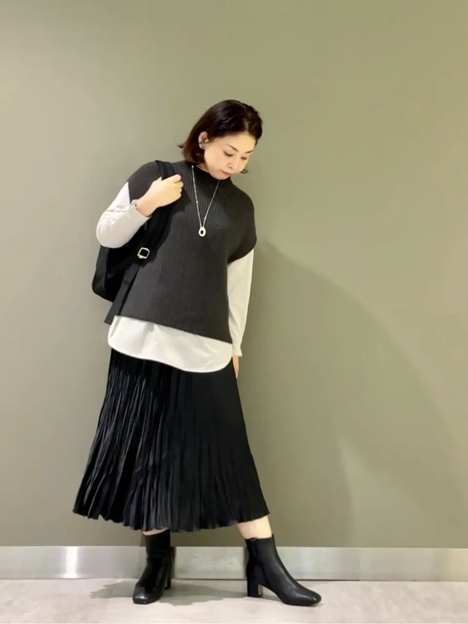 J.PRESS LADIES 髙木元 コーディネート画像