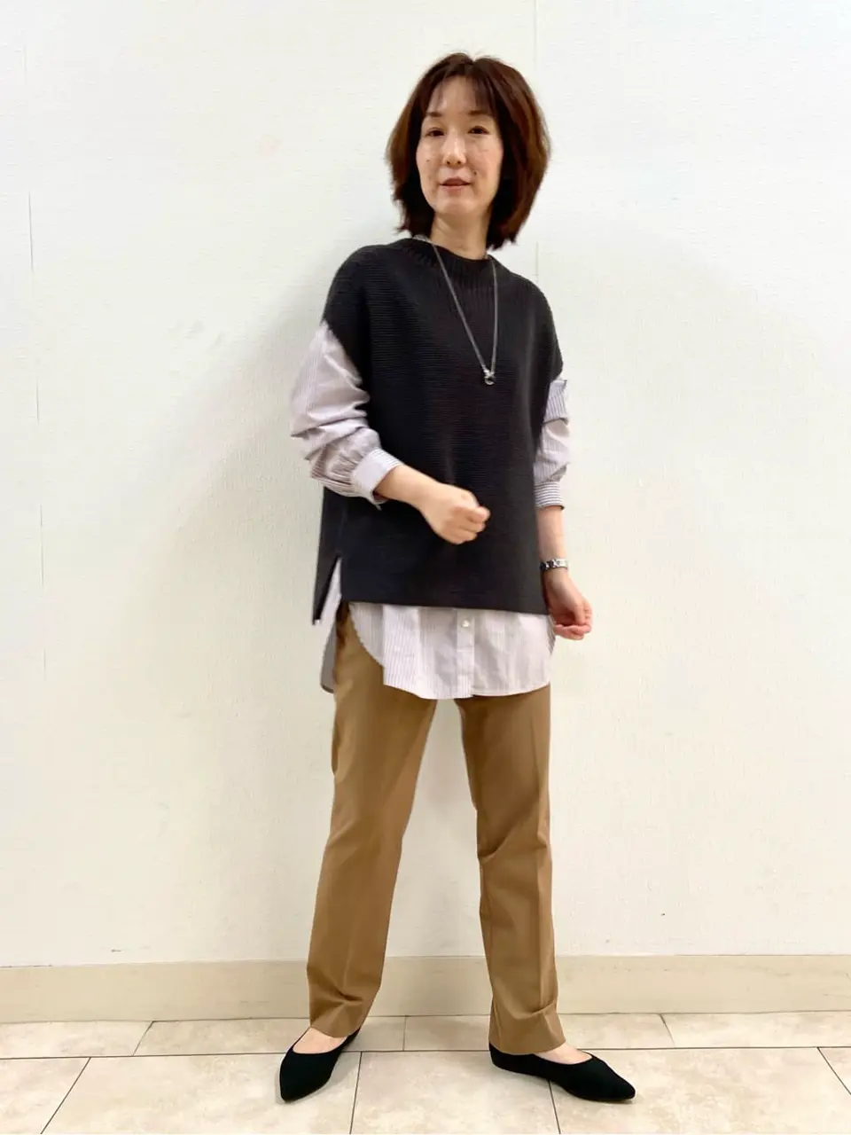 J.PRESS LADIES 前川 コーディネート画像