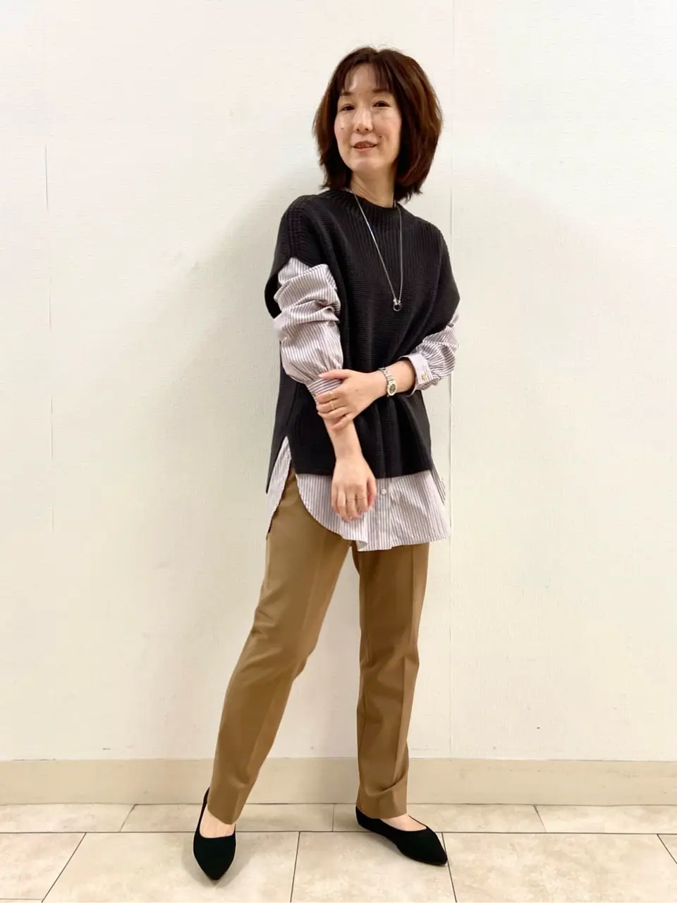 J.PRESS LADIES 前川 コーディネート画像