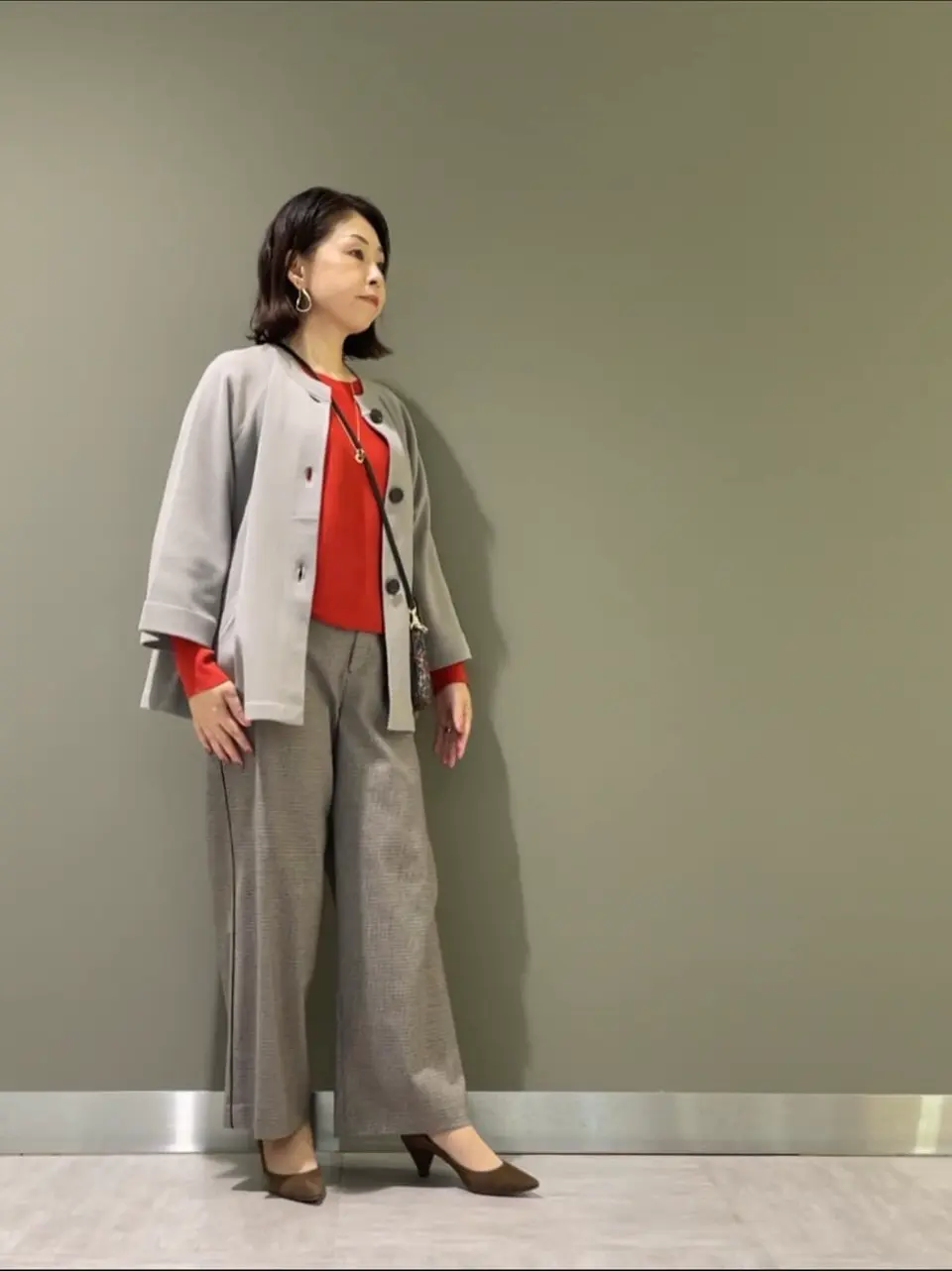 J.PRESS LADIES 髙木元 コーディネート画像