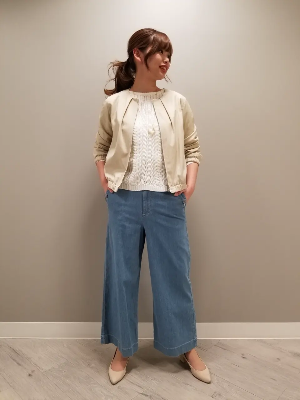 J.PRESS LADIES スタッフ コーディネート画像