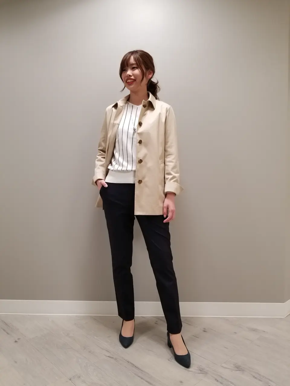 J.PRESS LADIES スタッフ コーディネート画像