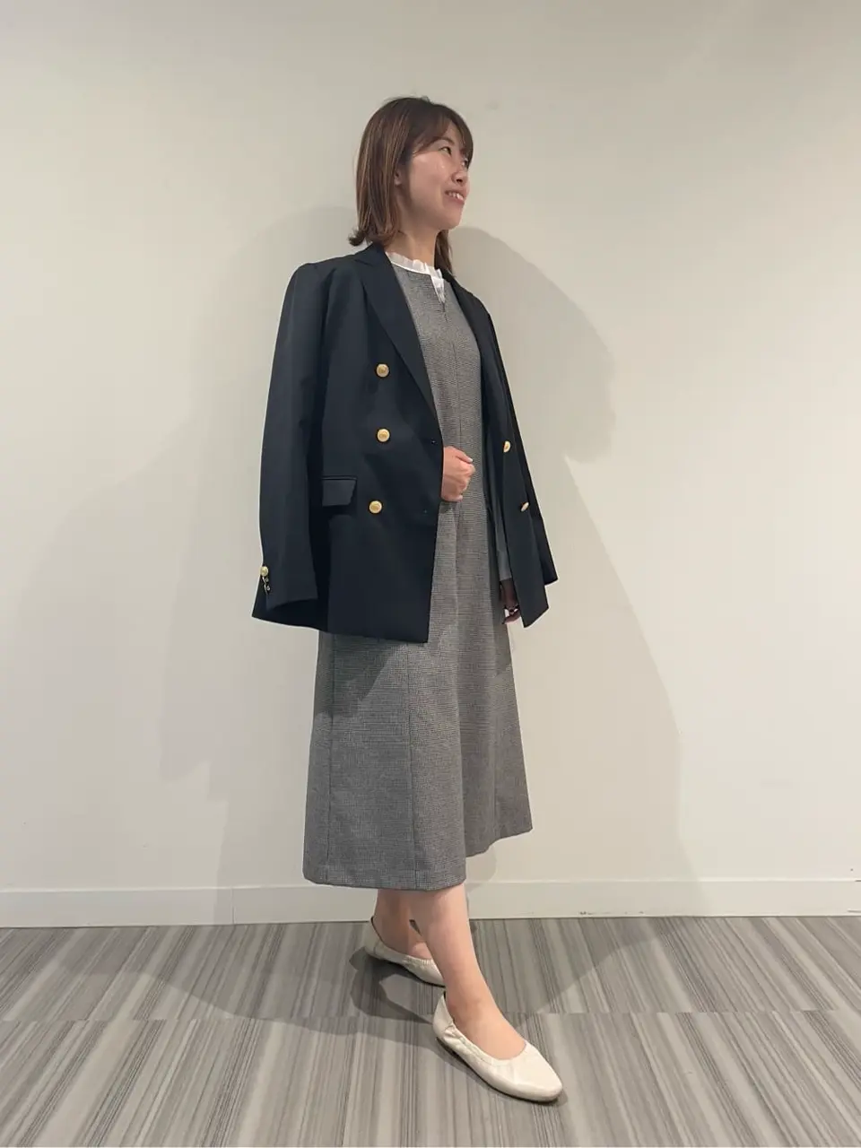 J.PRESS LADIES スタッフ コーディネート画像