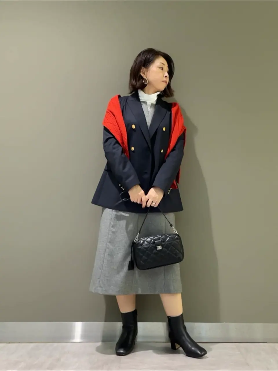 J.PRESS LADIES 髙木元 コーディネート画像