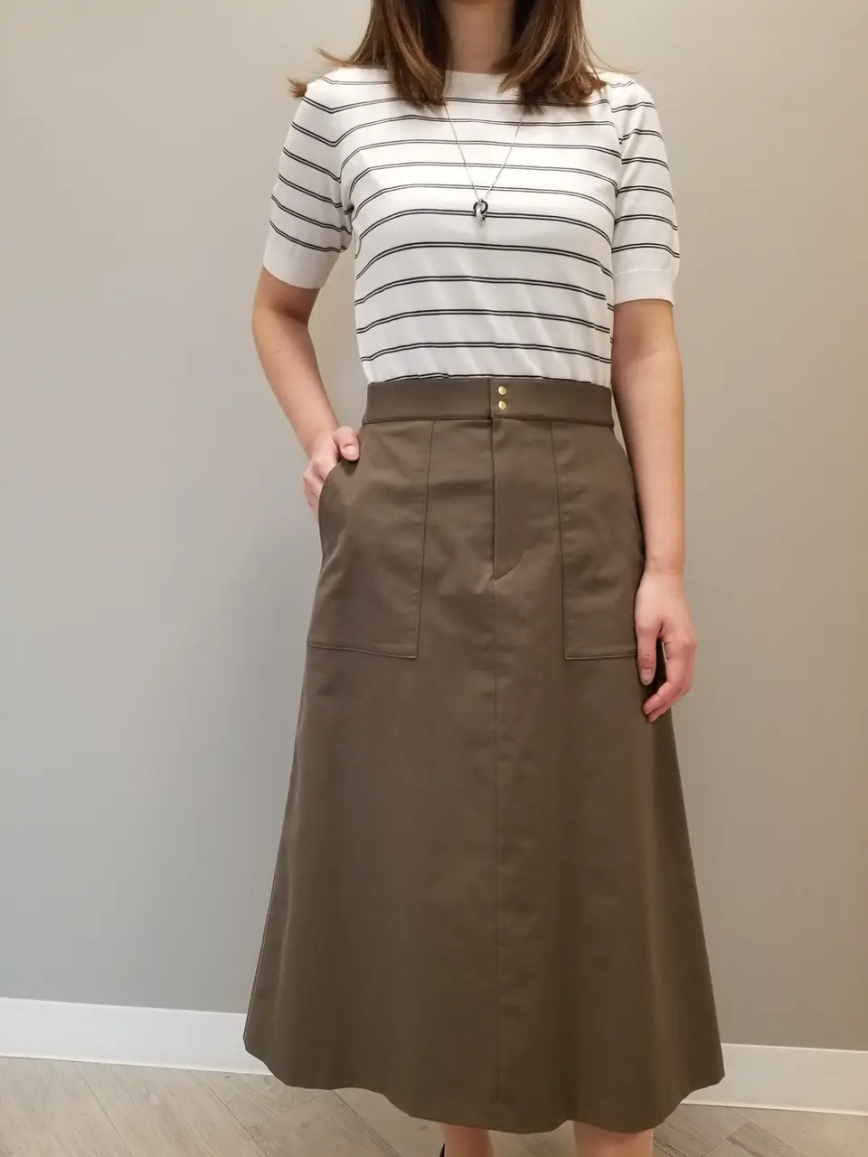 J.PRESS LADIES スタッフ コーディネート画像